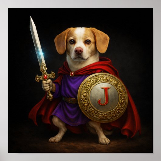 "Jed the Bold" Poster (Voorkant)