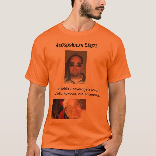 Jedapalooza Officiële T-Shirt (Voorkant)