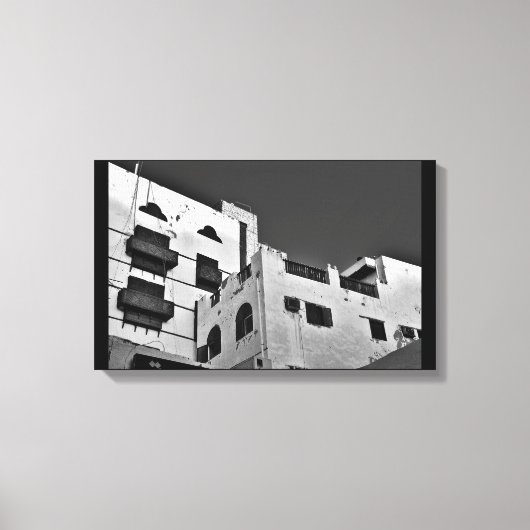 Jeddah Apartments Canvas Afdruk (Voorkant)