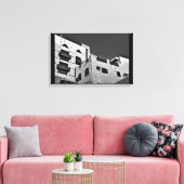 Jeddah Apartments Canvas Afdruk (Insitu (Woonkamer))