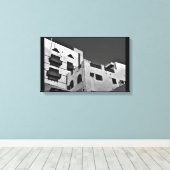 Jeddah Apartments Canvas Afdruk (Insitu (Houten vloer))