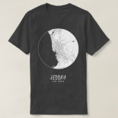 Jeddah Makkah Saudi Arabië Stadsplattegrond Volle  T-shirt (Design voorkant)