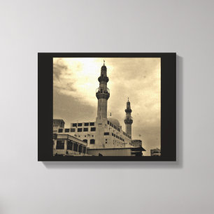 Jeddah Mosque Canvas Afdruk