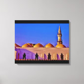 Jeddah Mosque Canvas Afdruk (Voorkant)
