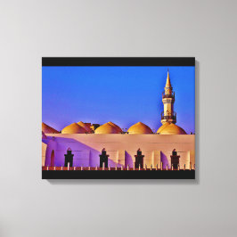 Jeddah Mosque Canvas Afdruk