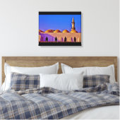Jeddah Mosque Canvas Afdruk (Insitu (Slaapkamer))