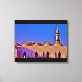 Jeddah Mosque Canvas Afdruk
