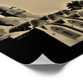 Jeddah Mosque Poster (Hoek)