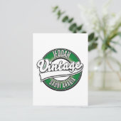 jeddah saudi arabia logo briefkaart (Staand voorkant)