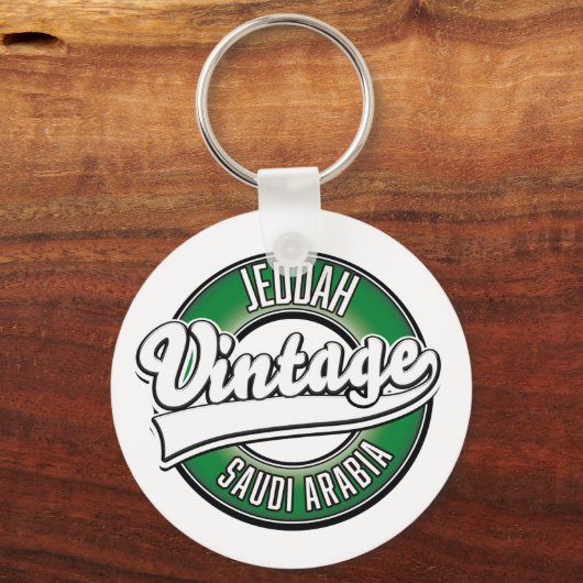 jeddah saudi arabia logo sleutelhanger (Voorkant)