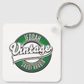 jeddah saudi arabia logo sleutelhanger (Achterkant)
