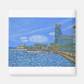 Jeddah saudi arabia magneet (Voorkant)