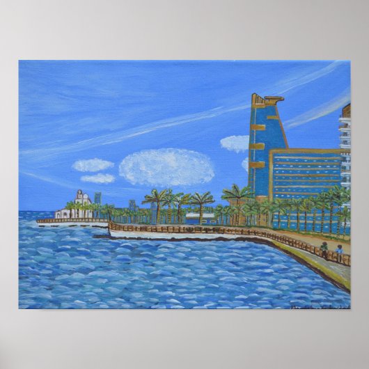 Jeddah saudi arabia poster (Voorkant)