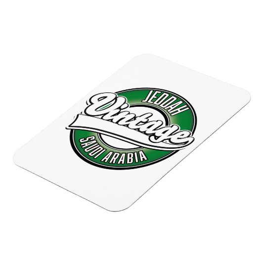 Jeddah Saudi-Arabië logo Magneet (Linkerzijde)