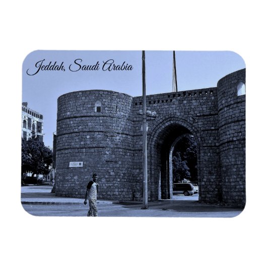 Jeddah, Saudi-Arabië Magneet (Horizontaal)