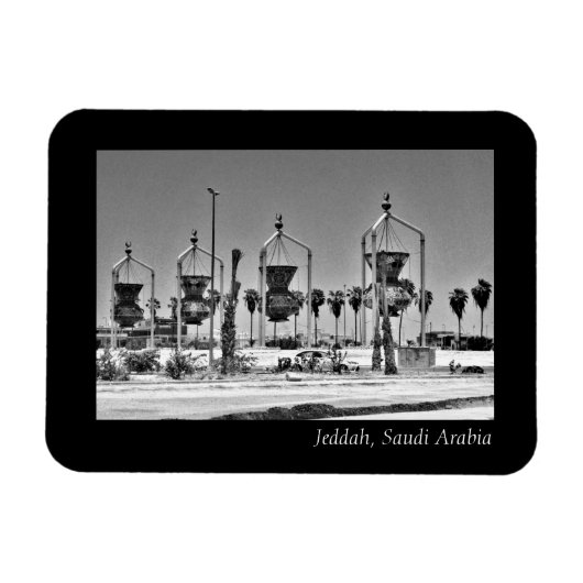 Jeddah, Saudi-Arabië Magneet (Horizontaal)