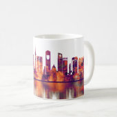 Jeddah Saudi-Arabië Skyline Koffiemok (Voorkant rechts)