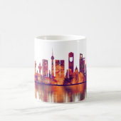 Jeddah Saudi-Arabië Skyline Koffiemok (Center)