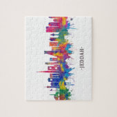 Jeddah Saudi-Arabië Skyline Legpuzzel (Verticaal)
