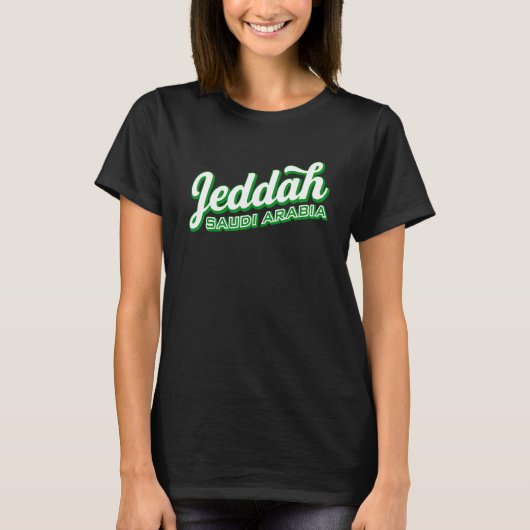 Jeddah Saudi-Arabië T-shirt (Voorkant)