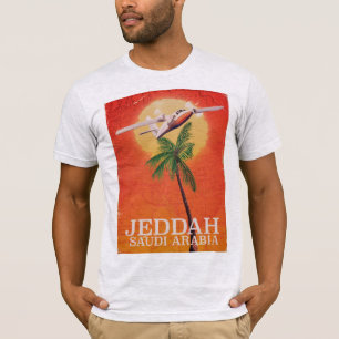 Jeddah Saudi-Arabië Vacation poster T-shirt