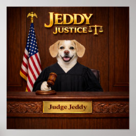 "Jeddy Rechtvaardigheid" Poster
