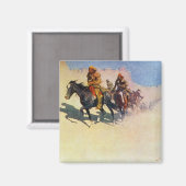 Jedediah Smith maakt zijn weg door de woestijn Magneet (Voorkant / Achterkant)