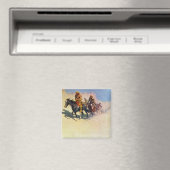 Jedediah Smith maakt zijn weg door de woestijn Magneet (Insitu (Vaatwasser))