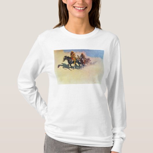 Jedediah Smith maakt zijn weg door de woestijn T-shirt (Voorkant)