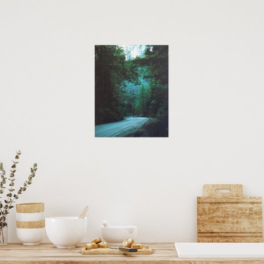 Jedediah Smith Redwood State Park, CA Poster (Keuken)