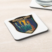 Jedediah Smith Redwood State Park California Bier Onderzetter (Linkerzijde)