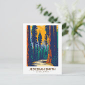 Jedediah Smith Redwood State Park California Briefkaart (Staand voorkant)