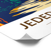 Jedediah Smith Redwood State Park California Poster (Hoek)