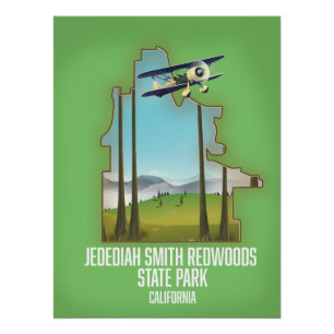 Jedediah Smith Redwoods State Park Perfect Poster