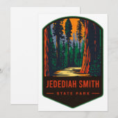 Jedediah Smith State Park Feestdagenkaart (Voorkant / Achterkant)