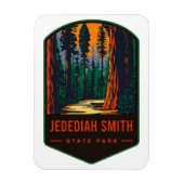 Jedediah Smith State Park Magneet (Verticaal)