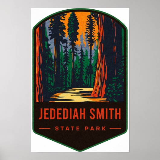Jedediah Smith State Park Poster (Voorkant)