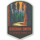 Jedediah Smith State Park Sticker (Voorkant)