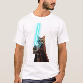 Jedi Paws: Slag om de Kosmische Kittens T-shirt (Voorkant)