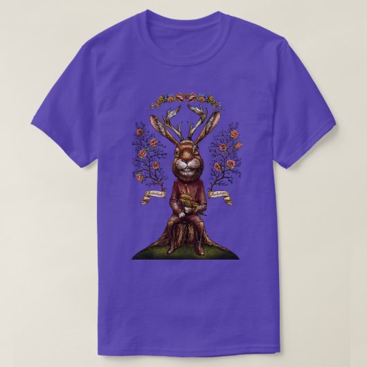 Jedidiah Jackalope T-shirt (Design voorkant)