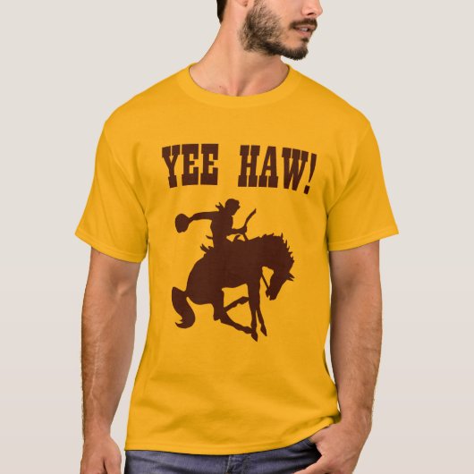 JEE HAW! Shirt (Voorkant)