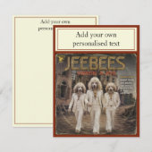 Jeebees Album: een Parodie Kaart (Voorkant / Achterkant)