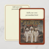 Jeebees Album: een Parodie Kaart (Voorkant / Achterkant)