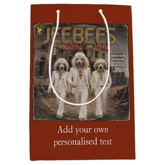 Jeebees Album: een Parodie Medium Cadeauzakje (Voorkant)