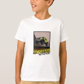 Jeep Car Jump Mud T-shirt (Voorkant)