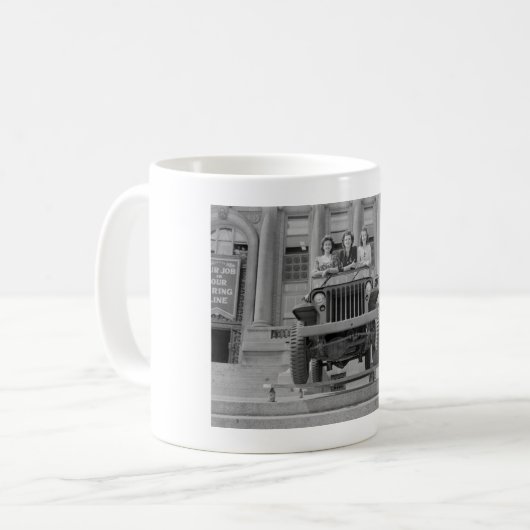 Jeep dames Mok (Voorkant links)