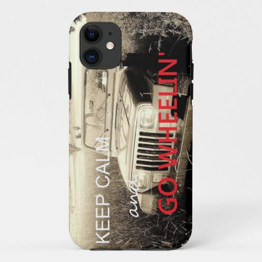 Jeep Go Wheelin iPhone 5 Hoesje (Achterkant)