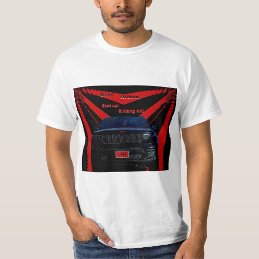 Jeep - Hang On T-shirt (Voorkant)