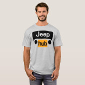 Jeep Hub T-Shirt Funny Wrangler (Voorkant volledig)