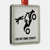 Jeep Mijn Eigen Stunts Metalen Ornament (Rechts)